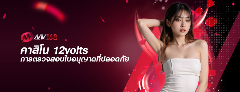 คาสิโน 12volts การตรวจสอบใบอนุญาตที่ปลอดภัย